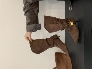 2025 New Fashion Ankle Boots for Women Pointed Toe Low Heel Simple Slim Fit Boots - Style 4fb58d