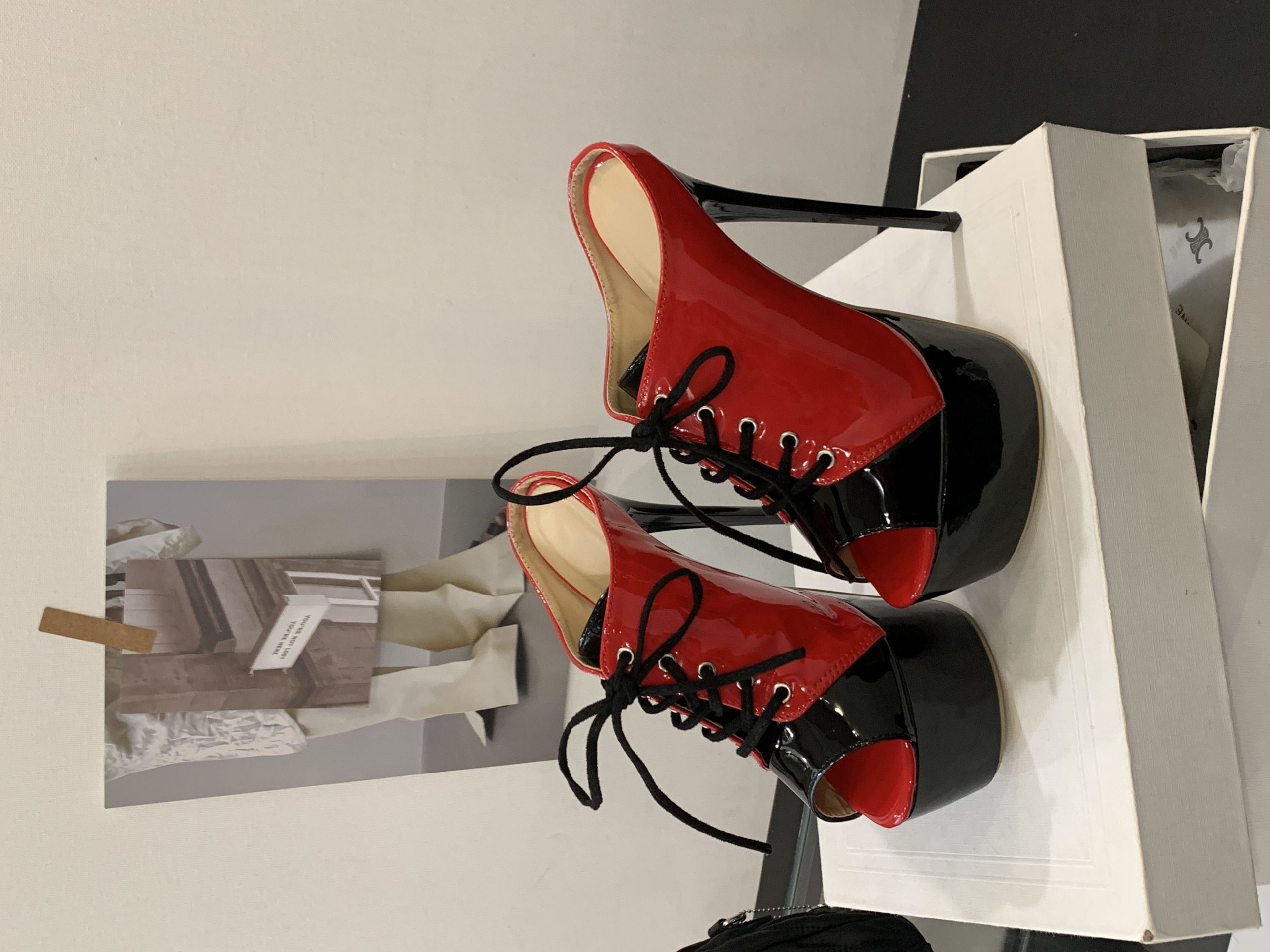 2025-new-style-european-and-american-comfortable-color-block-lace-up-16cm-high-heel-slippers
