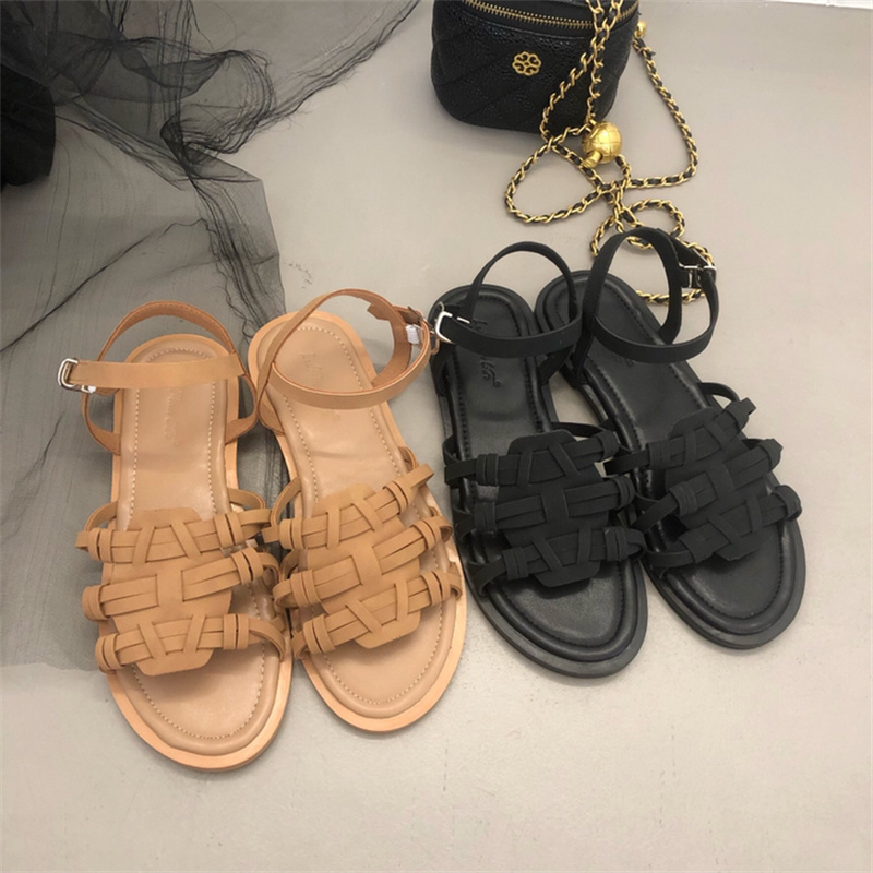 Flat Fairy Retro Bohemian Sandals Women 2026 New Summer French Beach Vacation Roman Shoes - Image 4